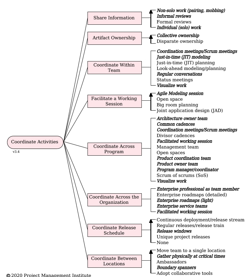 Disciplined Agile Process Goal: Coordinate Activities